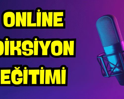 Online Diksiyon Eğitimi (Sertifikal