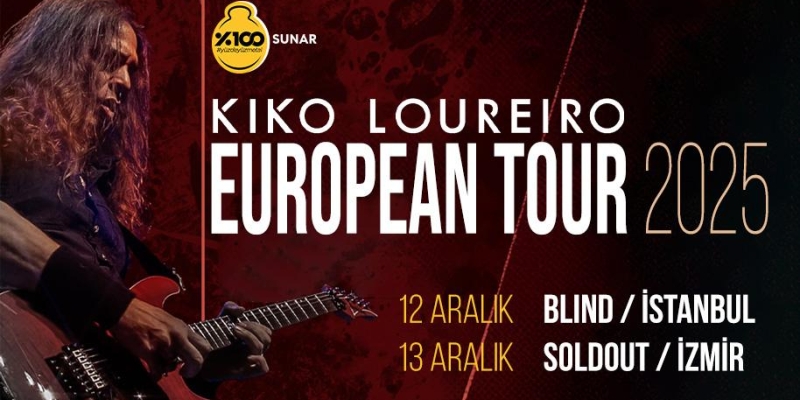 %100 Metal Sunar : Kiko Loureiro