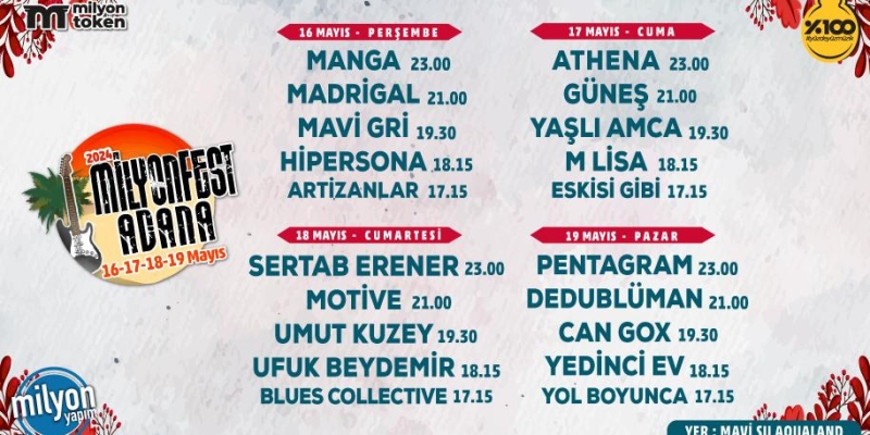 Milyonfest Adana 2024 –Vip Günlük