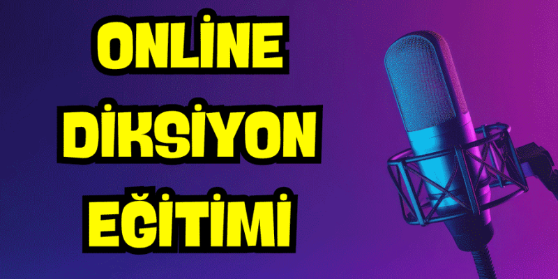 Online Diksiyon Eğitimi (Sertifikal